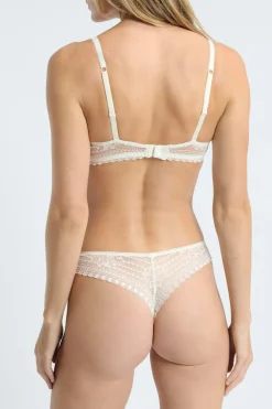 ETAM Braguitas Novias|Braguitas Encaje|Tanga de encaje CRUDO
