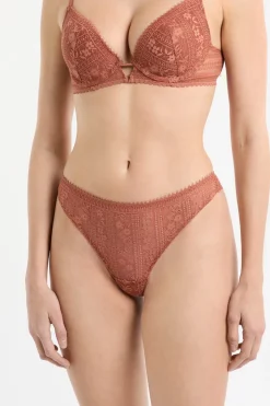 ETAM Braguitas Novias|Braguitas Encaje|Tanga de encaje arena