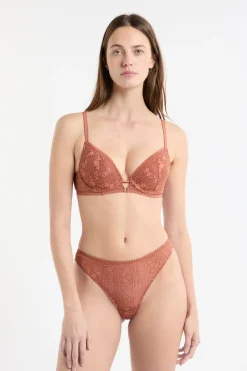 ETAM Braguitas Novias|Braguitas Encaje|Tanga de encaje arena