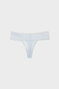 ETAM Braguitas Encaje|Tanga|Tanga de encaje AZUL