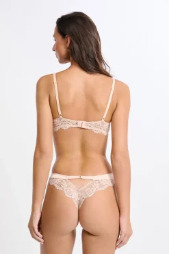 ETAM Braguitas Novias|Tanga Brasileño|Tanga de encaje MAQUILLAJE
