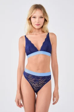 ETAM Braguitas Encaje|Novedades Braguitas|Tanga de encaje x Lemonade Dolls MARINE