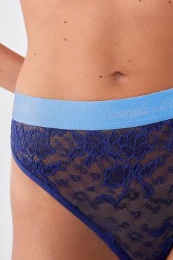 ETAM Braguitas Encaje|Novedades Braguitas|Tanga de encaje x Lemonade Dolls MARINE