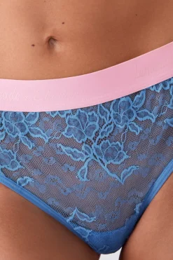 ETAM Braguitas Encaje|Novedades Braguitas|Tanga de encaje x Lemonade Dolls BLEU