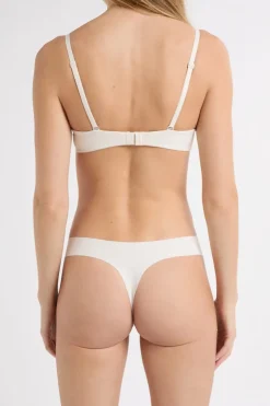 ETAM Braguitas Invisibles|Tanga|Tanga de microfibra CRUDO