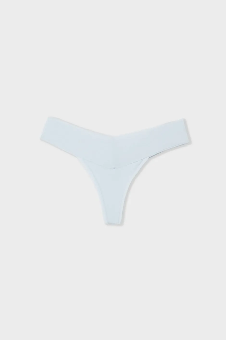 ETAM Tanga Brasileño|Braguitas Party|Tanga de microfibra AZUL CIELO