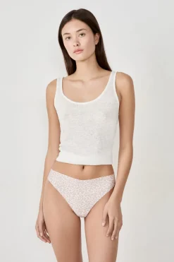 ETAM Tanga Brasileño|Tanga de microfibra sin costuras ESTAMPADO