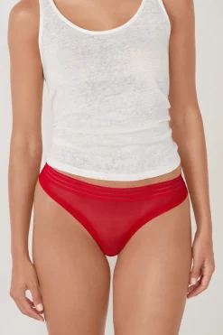 ETAM Tanga Brasileño|Braguitas Party|Tanga de tul BERMELL&Oacute;N
