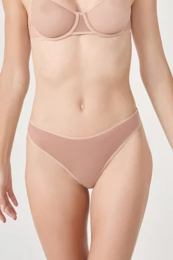 ETAM Braguitas Invisibles|Tanga|Tanga de tul BLUSH
