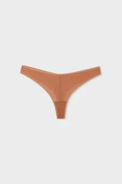 ETAM Braguitas Invisibles|Tanga|Tanga de tul BLUSH