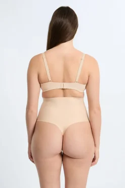 ETAM Braguitas Moldeadoras|Braguitas Invisibles|Tanga moldeador - fuerte sujeción BEIGE