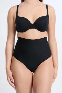 ETAM Braguitas Moldeadoras|Braguitas Invisibles|Tanga moldeador - fuerte sujeción NEGRO