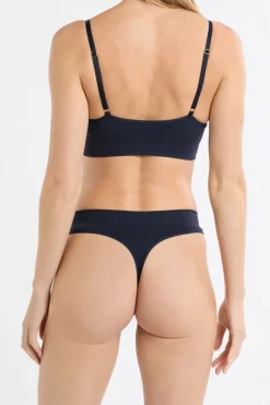 ETAM Tanga|Tanga sin costuras MARINO