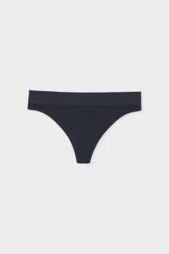 ETAM Tanga|Tanga sin costuras MARINO