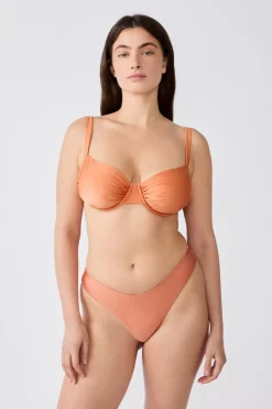 ETAM Con Aro|Top bikini NARANJA