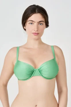 ETAM Con Aro|Top bikini VERDE