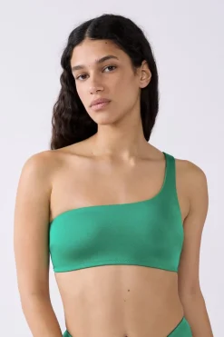 ETAM Tops Brassiere|Top bikini asimétrico VERDE