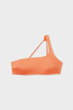 ETAM Tops Brassiere|Top bikini asimétrico NARANJA