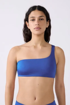 ETAM Tops Brassiere|Top bikini asimétrico AZUL NOCHE