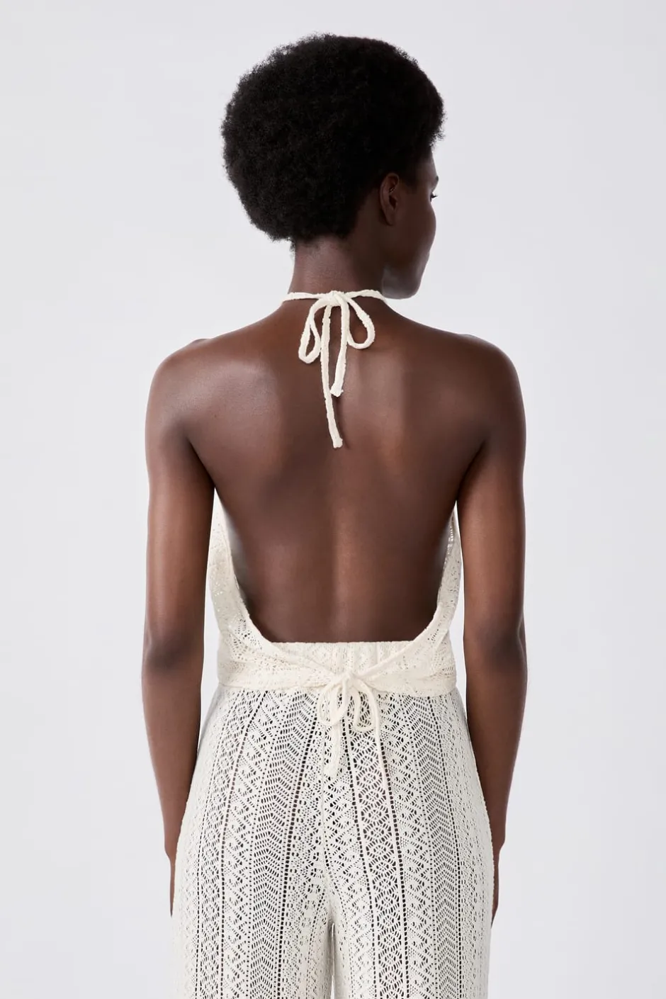 ETAM Túnicas Y Vestidos De Playa|Top de ganchillo CRUDO