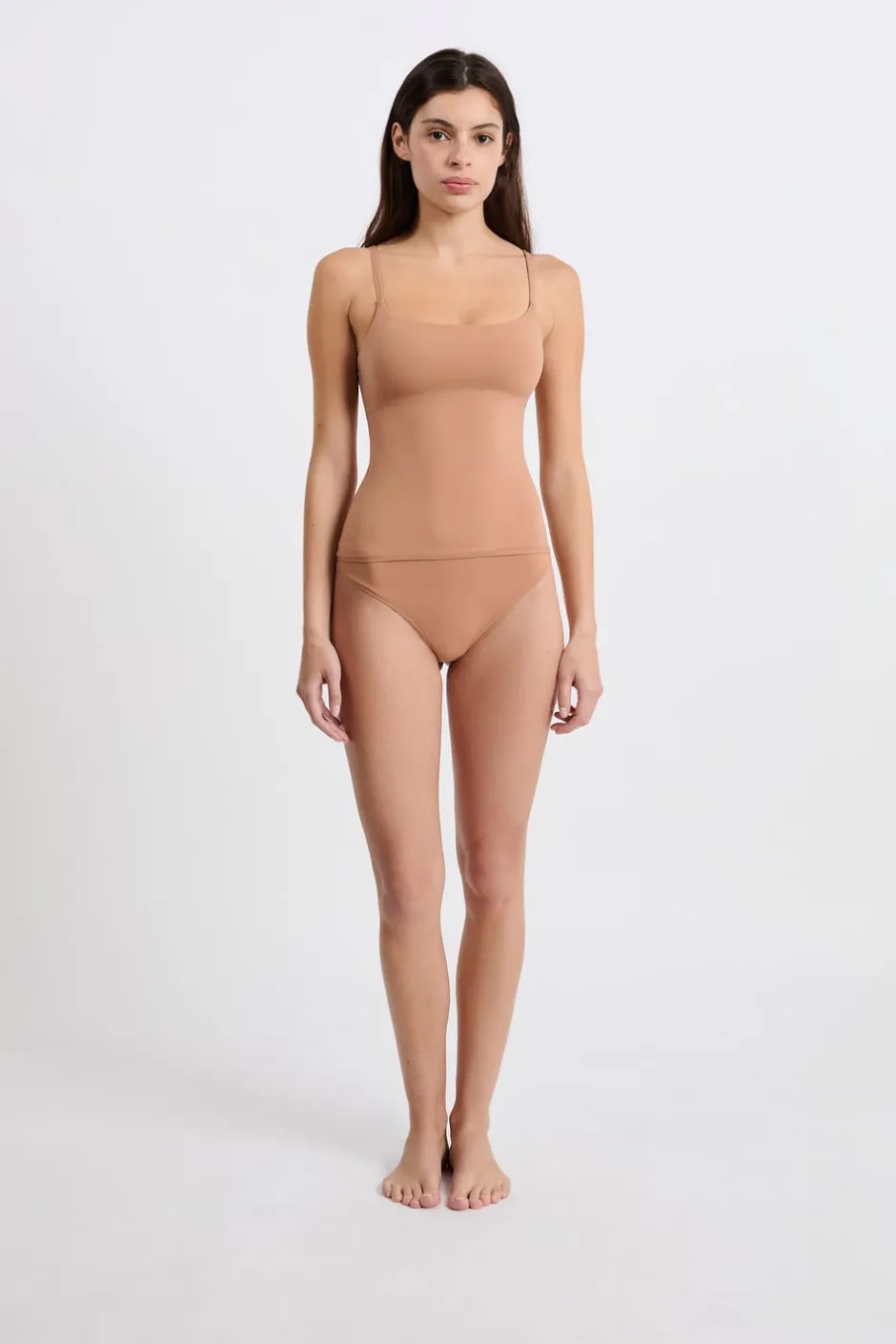 ETAM Sujetadores Invisibles|Sujetadores Deportivos·Sujetadores Invisibles|Top de microfibra con sujetador integrado ROSA NUDE