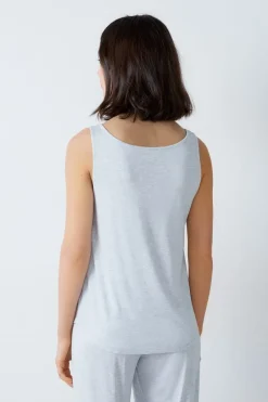 ETAM Partes De Arriba De Pijama|Los Pijamas Más Responsables|Top de pijama GRIS CLARO