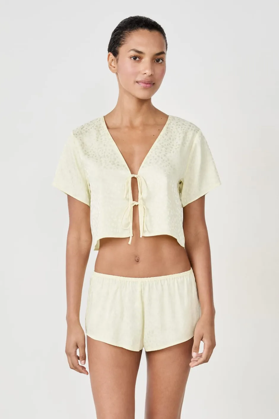 ETAM Partes De Arriba De Pijama|Top de pijama manga corta VAINILLA