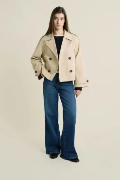 ETAM Abrigos Cortos|Gabardinas|Trench court BEIGE