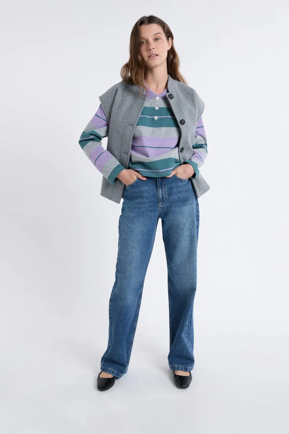 ETAM Mom Jeans|Jeans|Vaqueros de algodón AZUL NOCHE