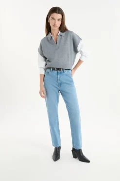 ETAM Corte Recto|Jeans|Vaqueros de corte recto AZUL REAL