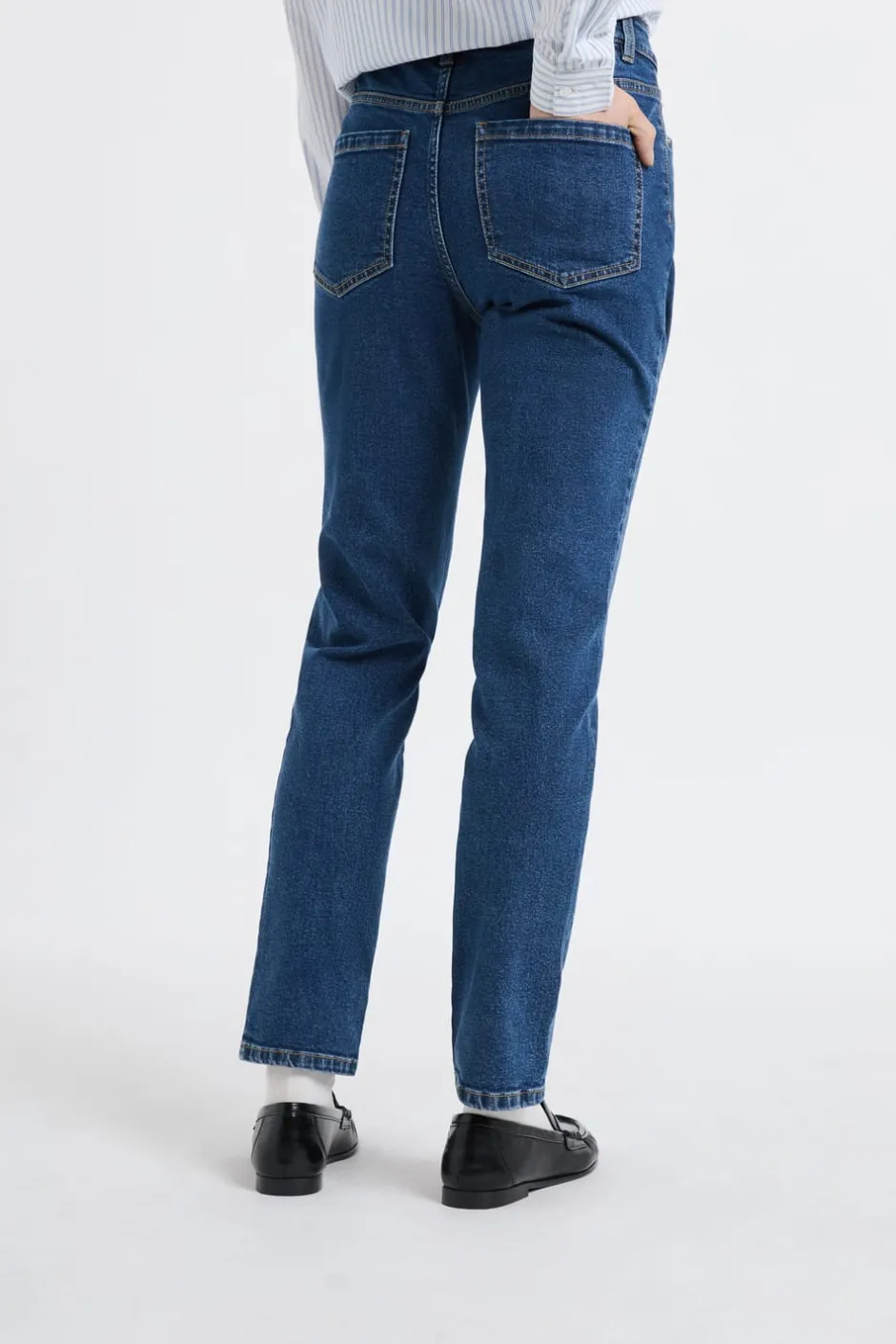 ETAM Jeans|Slim Jeans|Vaqueros de corte slim AZUL NOCHE