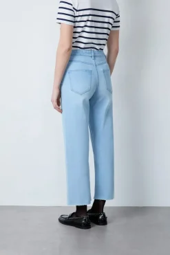ETAM Corte Ancho|Vaqueros de pata ancha AZUL