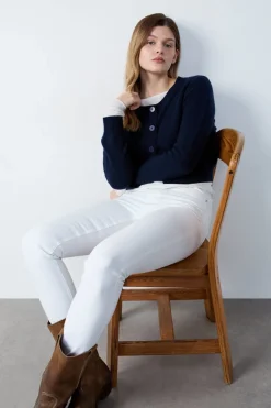 ETAM Skinny Jeans|Vaqueros pitillo BLANCO