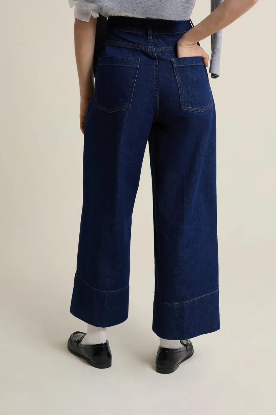 ETAM Corte Recto|Jeans|Vaqueros rectos con bolsillos delanteros azul denim