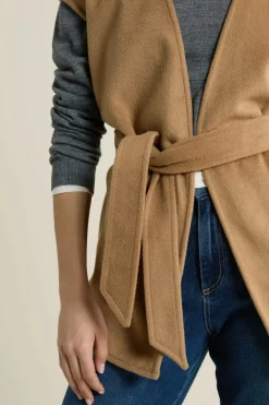 ETAM Chaquetas Sin Mangas|Chaquetas|Veste sans manches ceinturée DUNE