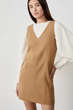 ETAM Vestidos Cortos|Vestidos Lisos|Vestido corto sin mangas TOPO