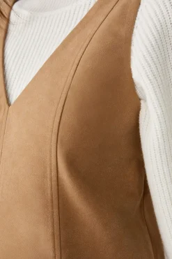 ETAM Vestidos Cortos|Vestidos Lisos|Vestido corto sin mangas TOPO