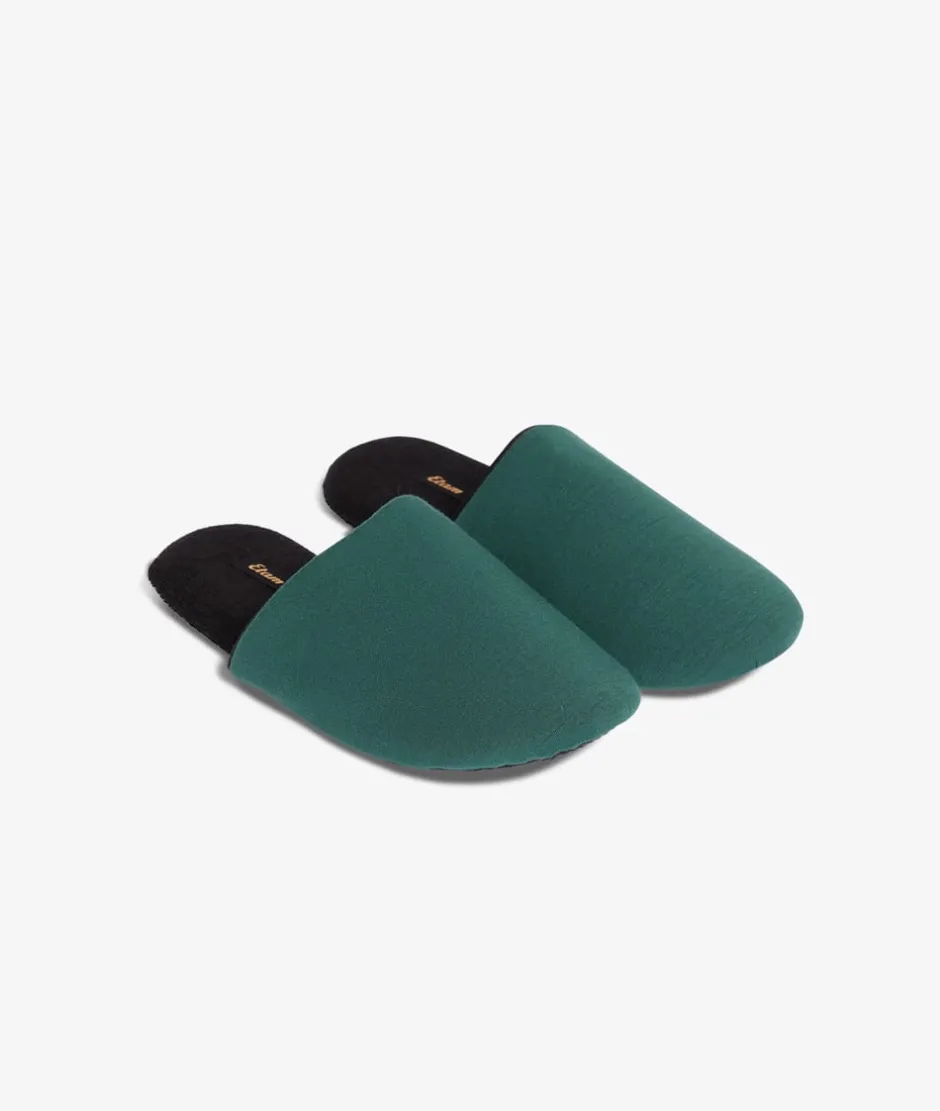 ETAM Zapatillas|Zapatillas destalonadas VERDE
