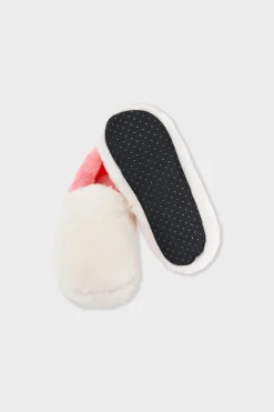 ETAM Zapatillas|Zapatillas destalonadas de tejido ultrasuave CRUDO