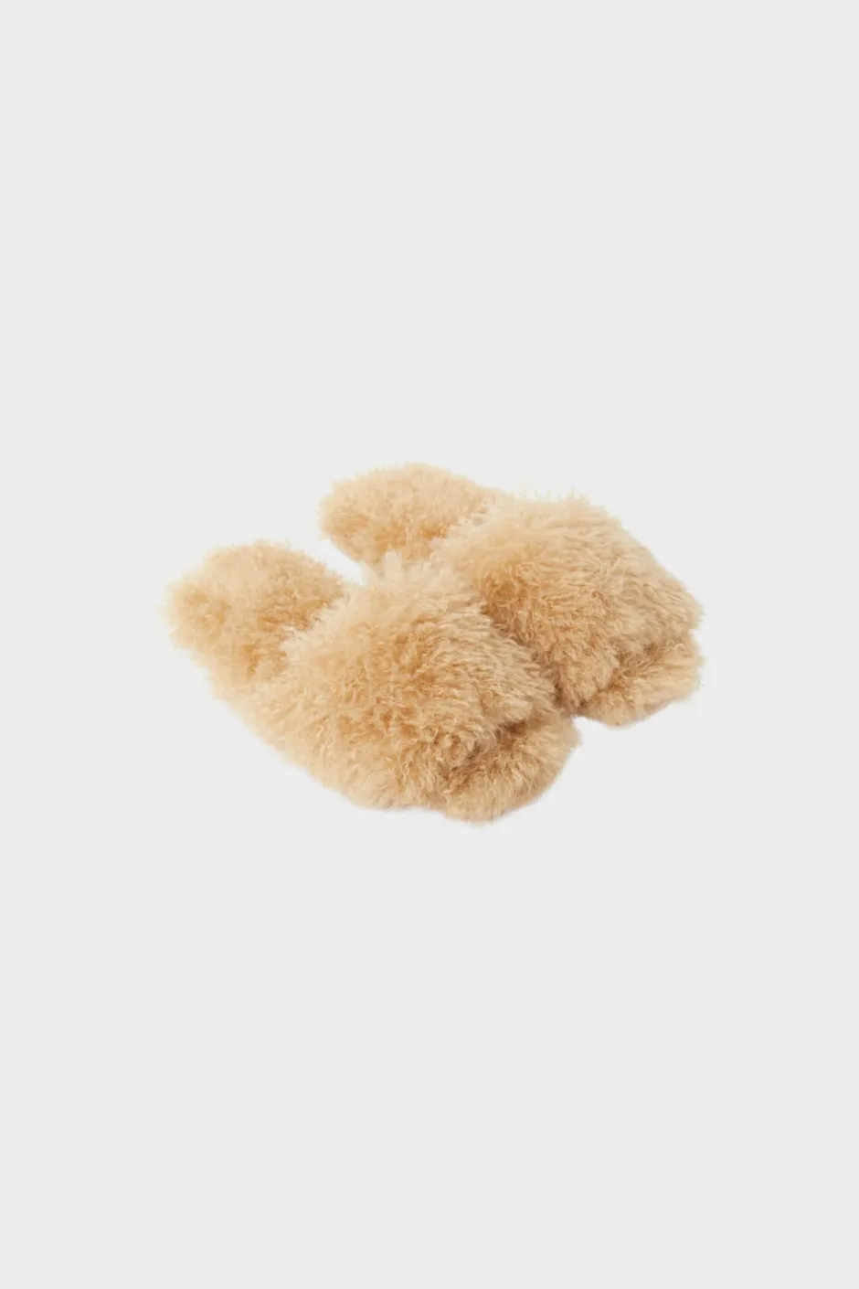 ETAM Zapatillas|Zapatillas tipo chanclas de tejido ultrasuave BEIGE