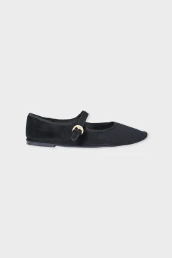 ETAM Pijamas Calentitos|Zapatillas|Zapato estilo bailarina NEGRO