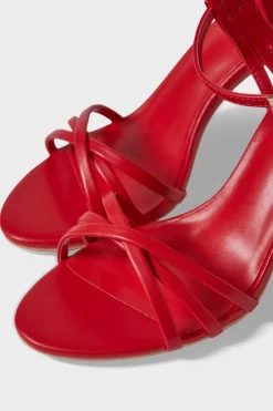 ETAM Zapatos|Zapatos de tacón de aguja ROJO